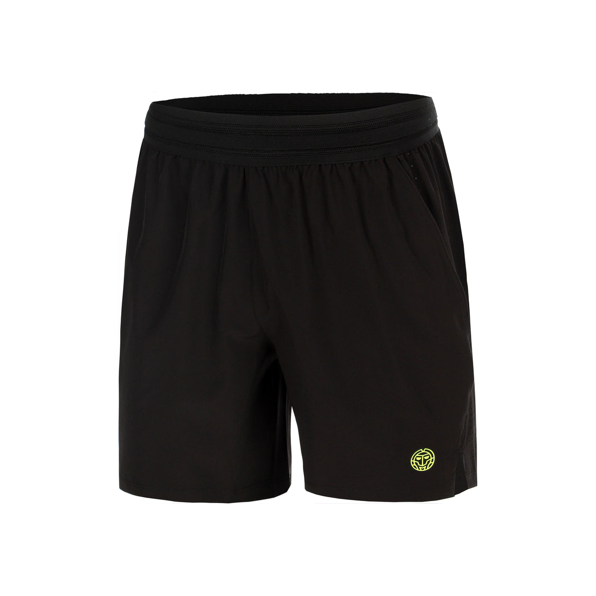 BIDI BADU Night Flash Lasercut Shorts Heren - zwart