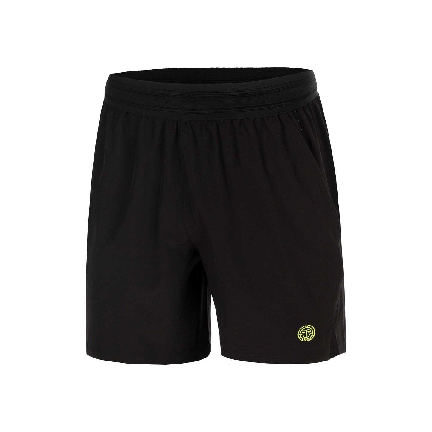 BIDI BADU Night Flash Lasercut Shorts Hommes - noir