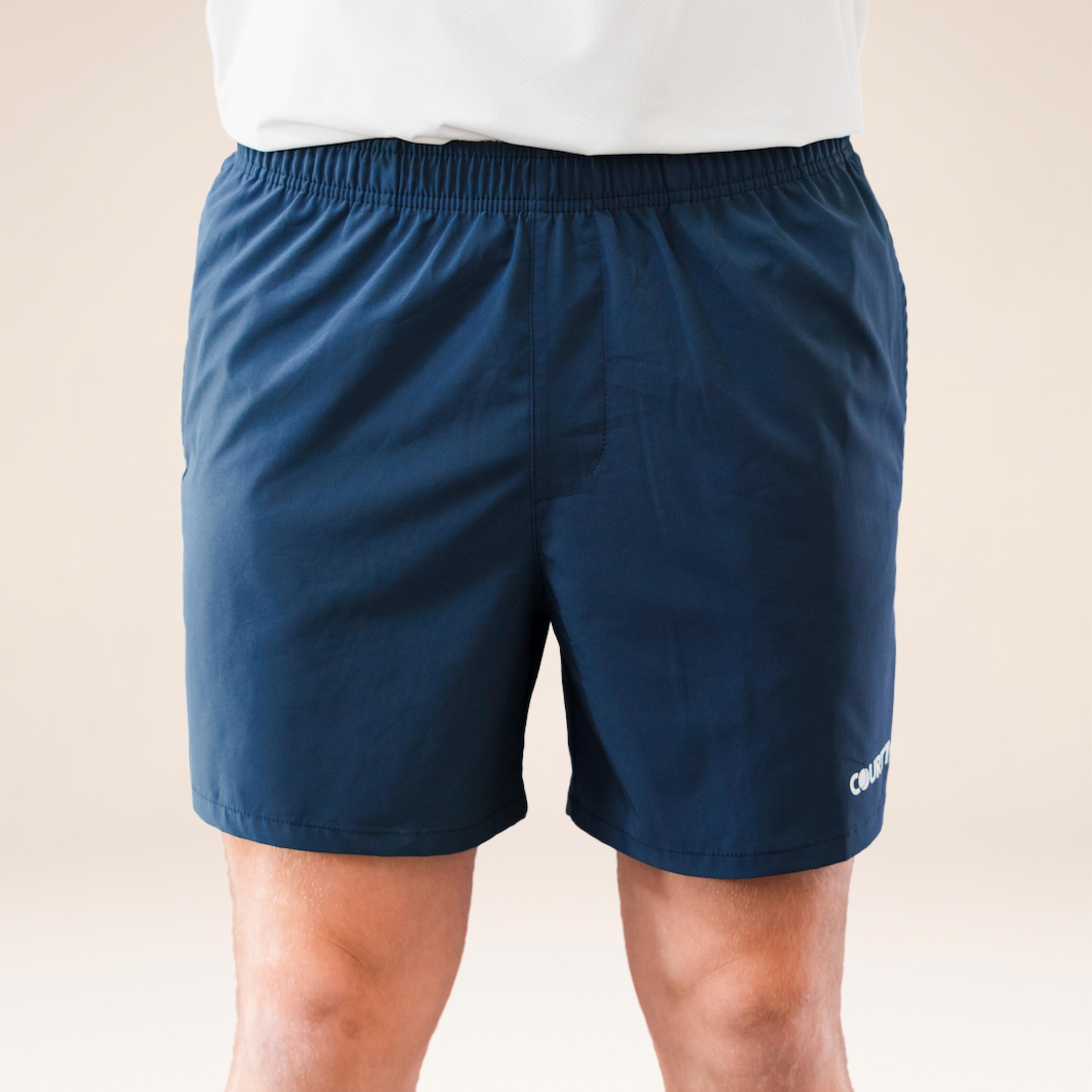 COURT7 Dual Pocket 5in Shorts Heren - blauw