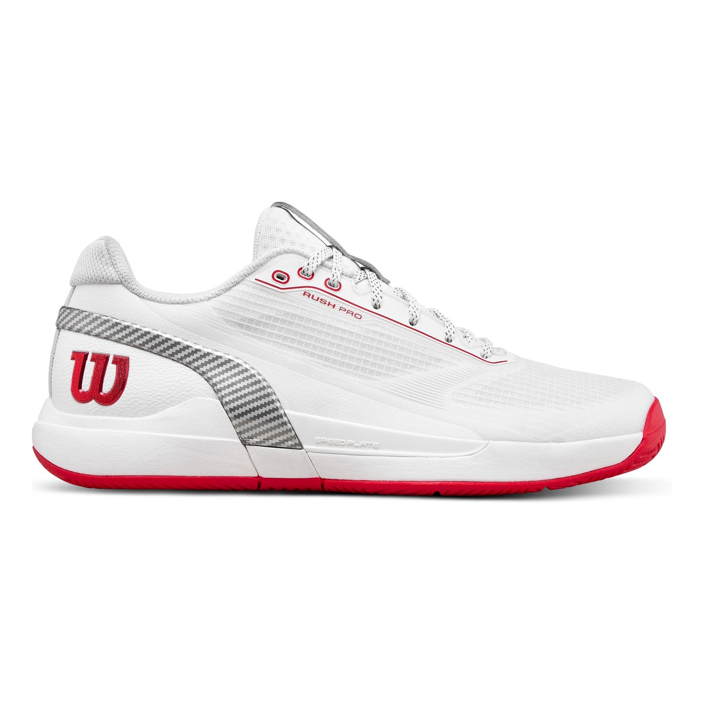 Wilson Rush Pro 5 CTC Allcourt schoen Heren - wit, rood