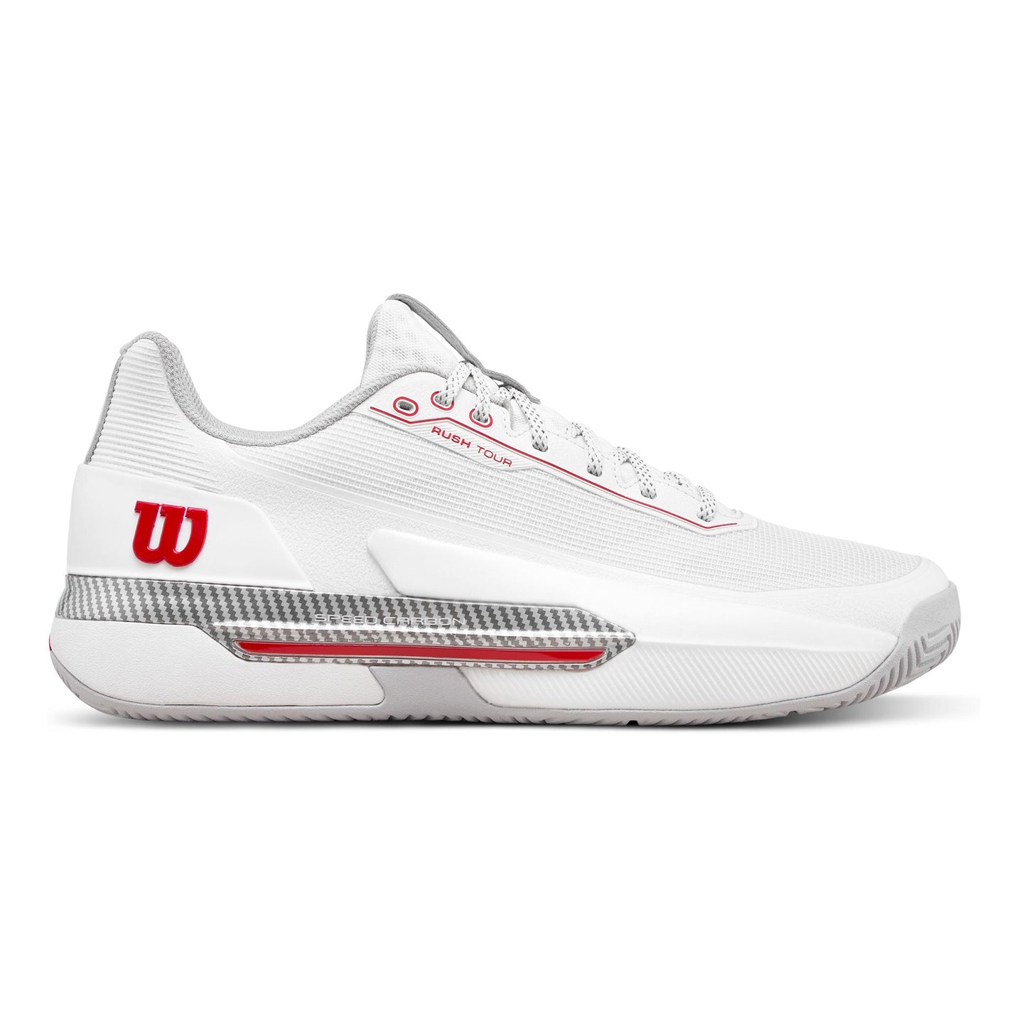 Wilson Rush Tour 5 CTC Chaussures toutes surfaces Hommes - blanc, rouge