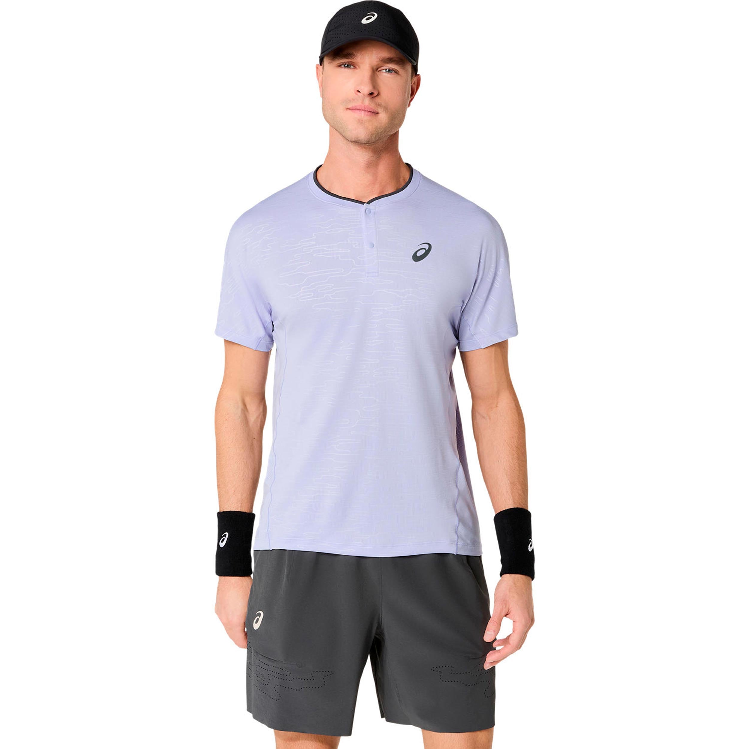 ASICS Match Top Night Energy T-shirt Heren - blauw