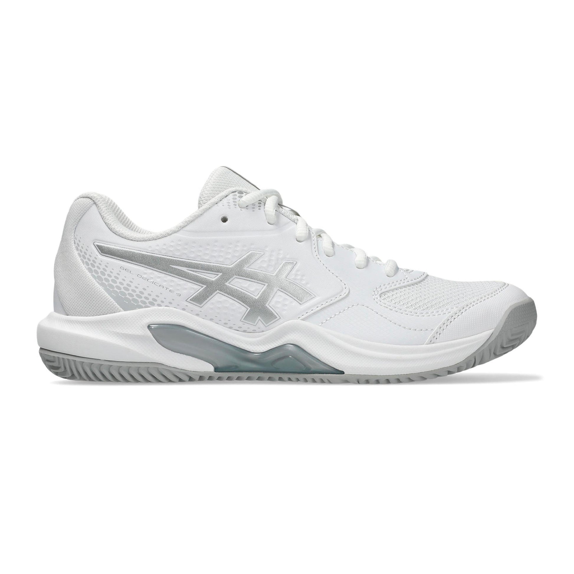 ASICS Gel-Dedicate 9 Padel schoen Dames - wit, zilver