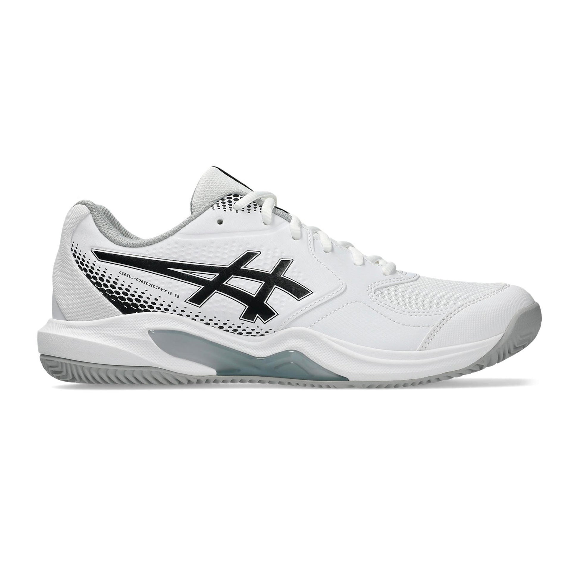 ASICS Gel-Dedicate 9 Padel schoen Heren - wit, zwart