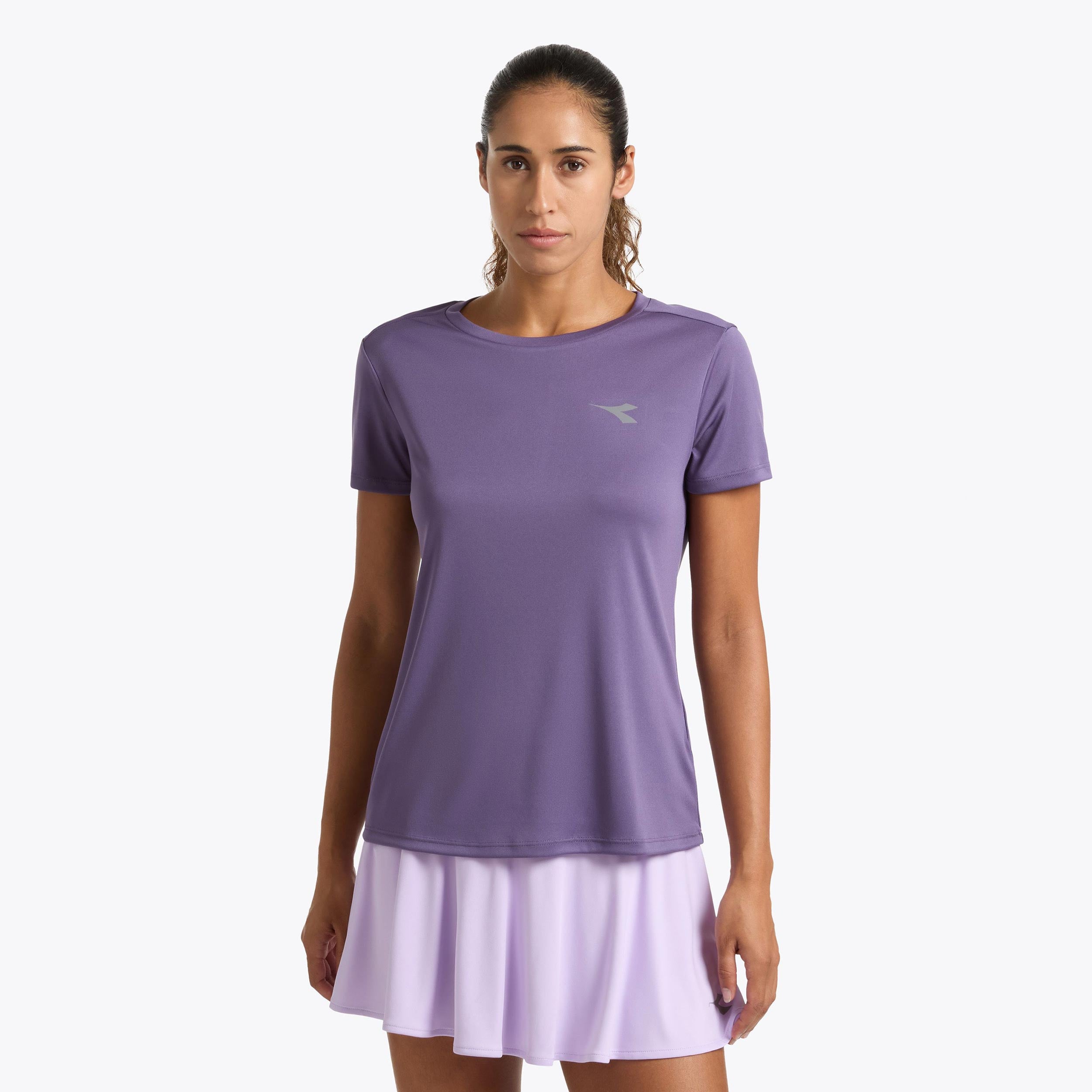 Diadora Court T-shirt Dames - paars