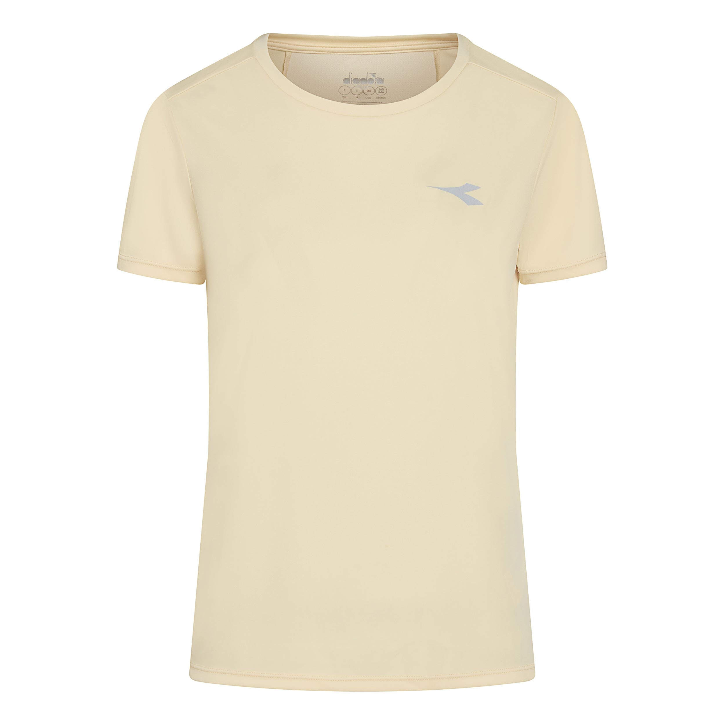 Diadora Court T-shirt Dames - beige