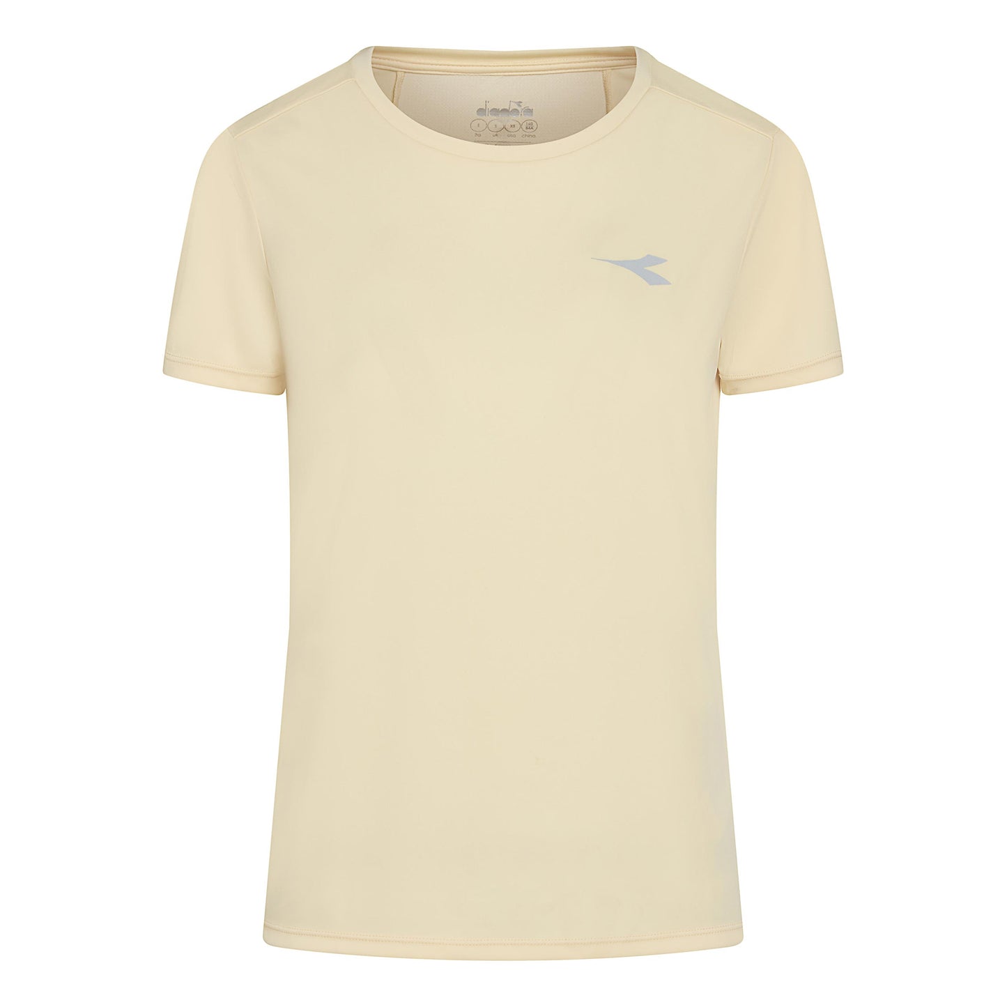 Diadora Court T-shirt Dames - beige