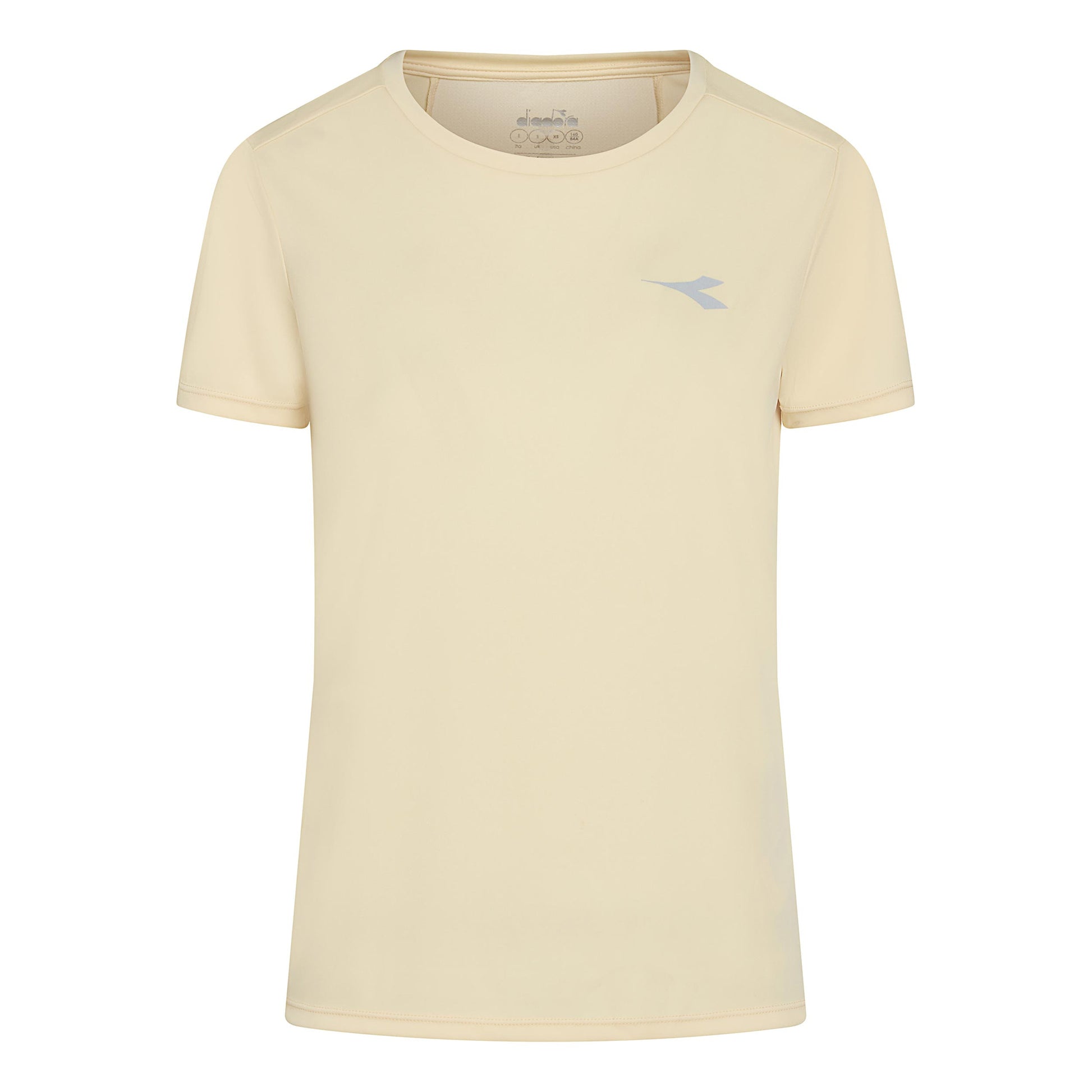 Diadora Court T-shirt Dames - beige