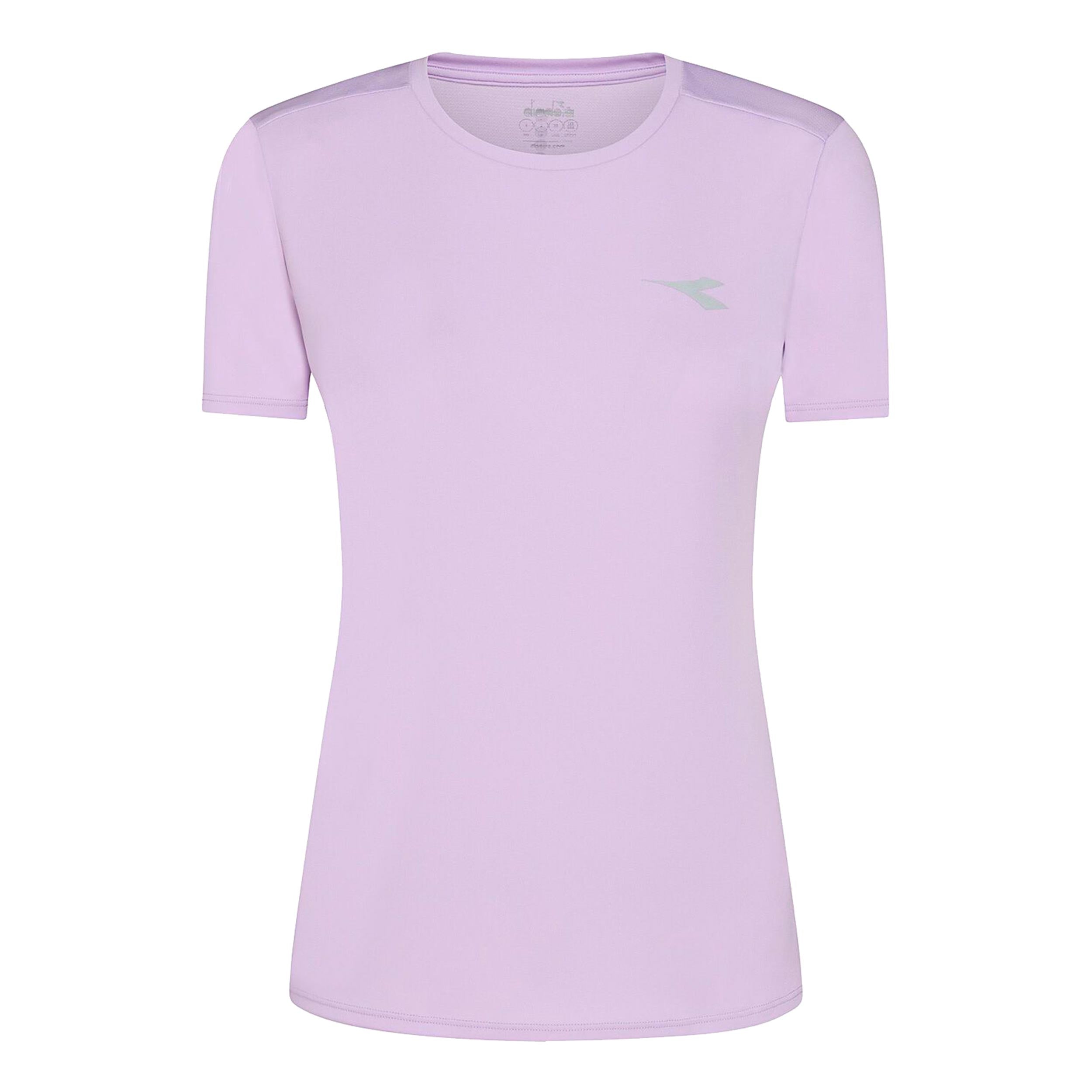 Diadora Run T-shirt Dames - mauve