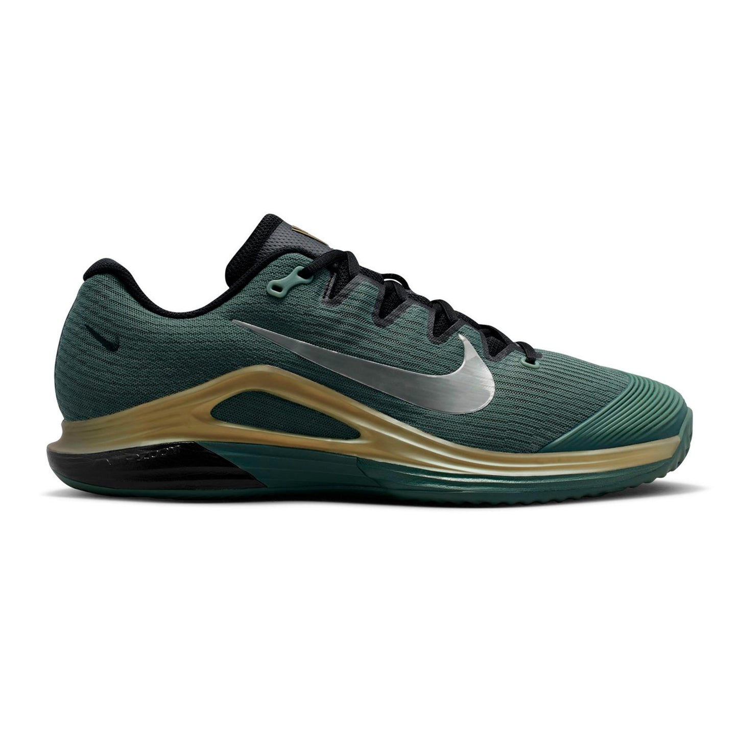 Nike Nike Vapor 12 Premium Gravelschoen Heren - olijf, goud
