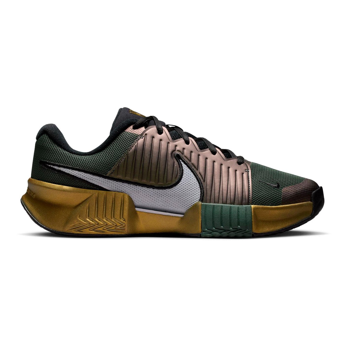 Nike Challenge Pro Premium Chaussure terre battue Hommes - vert olive, or