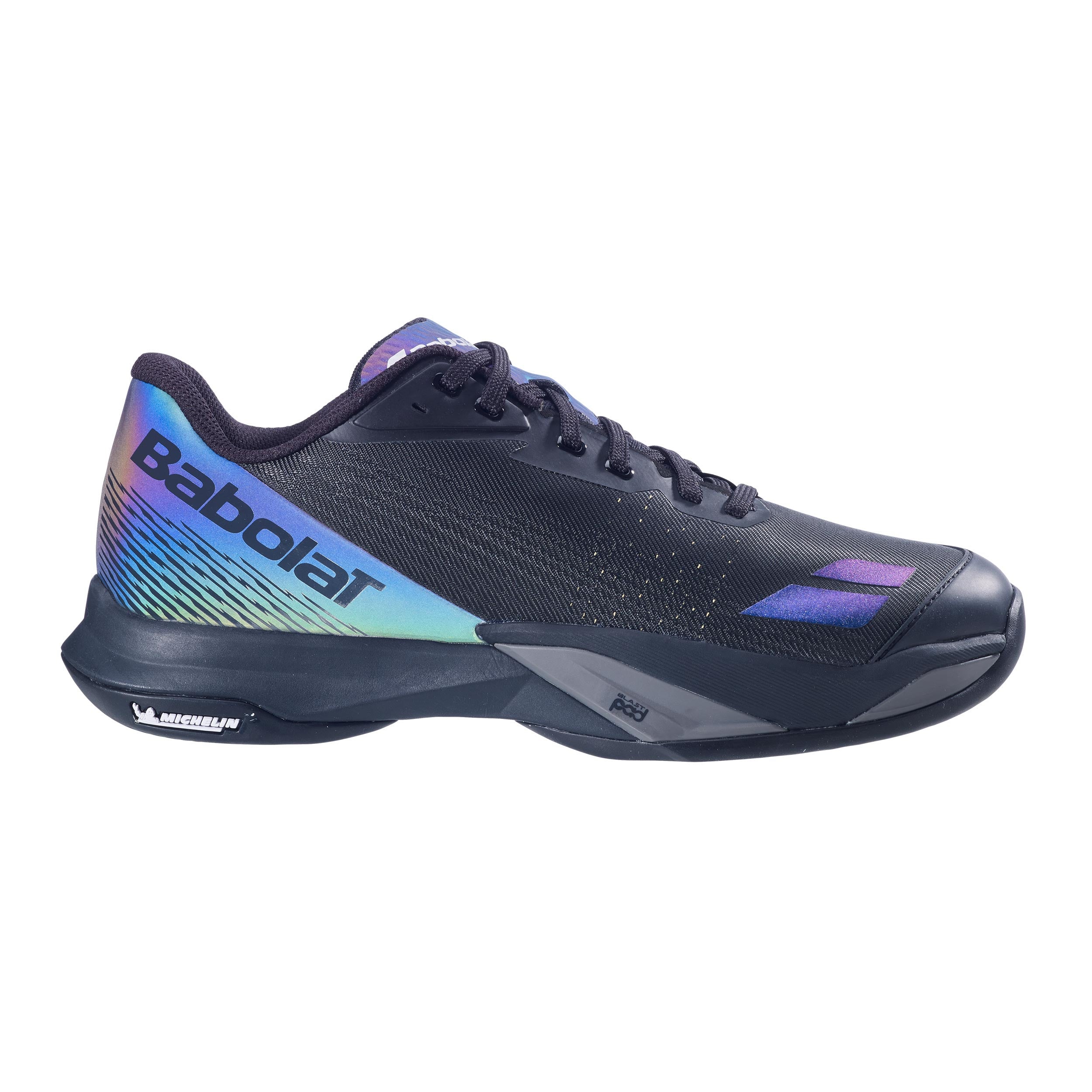 Babolat Jet Mach 4 Spectra Allcourt schoen Heren - zwart, lila