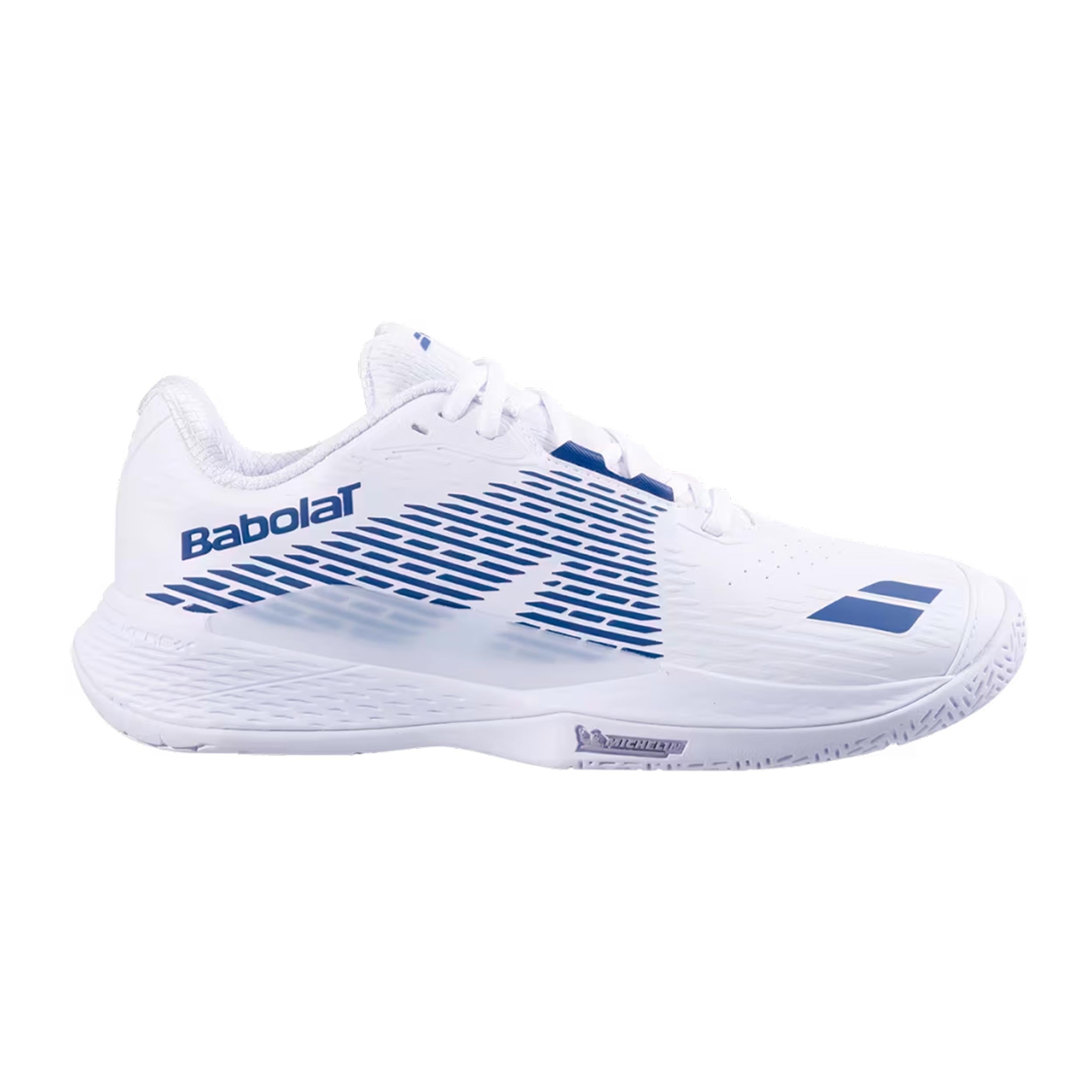 Babolat Propulse Storm Allcourt schoen Heren - wit, donkerblauw