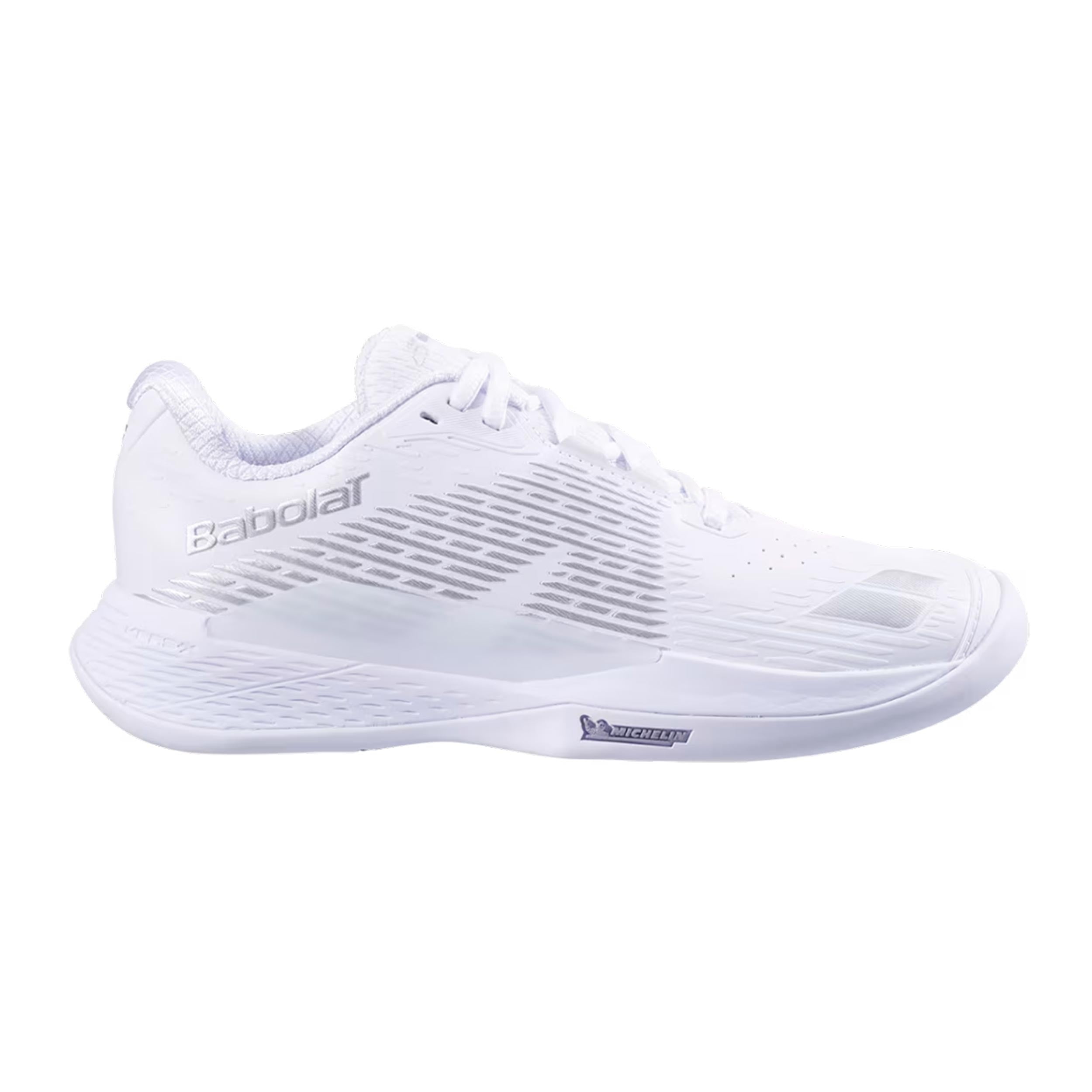 Babolat Propulse Storm Gravelschoen Dames - wit, zilver