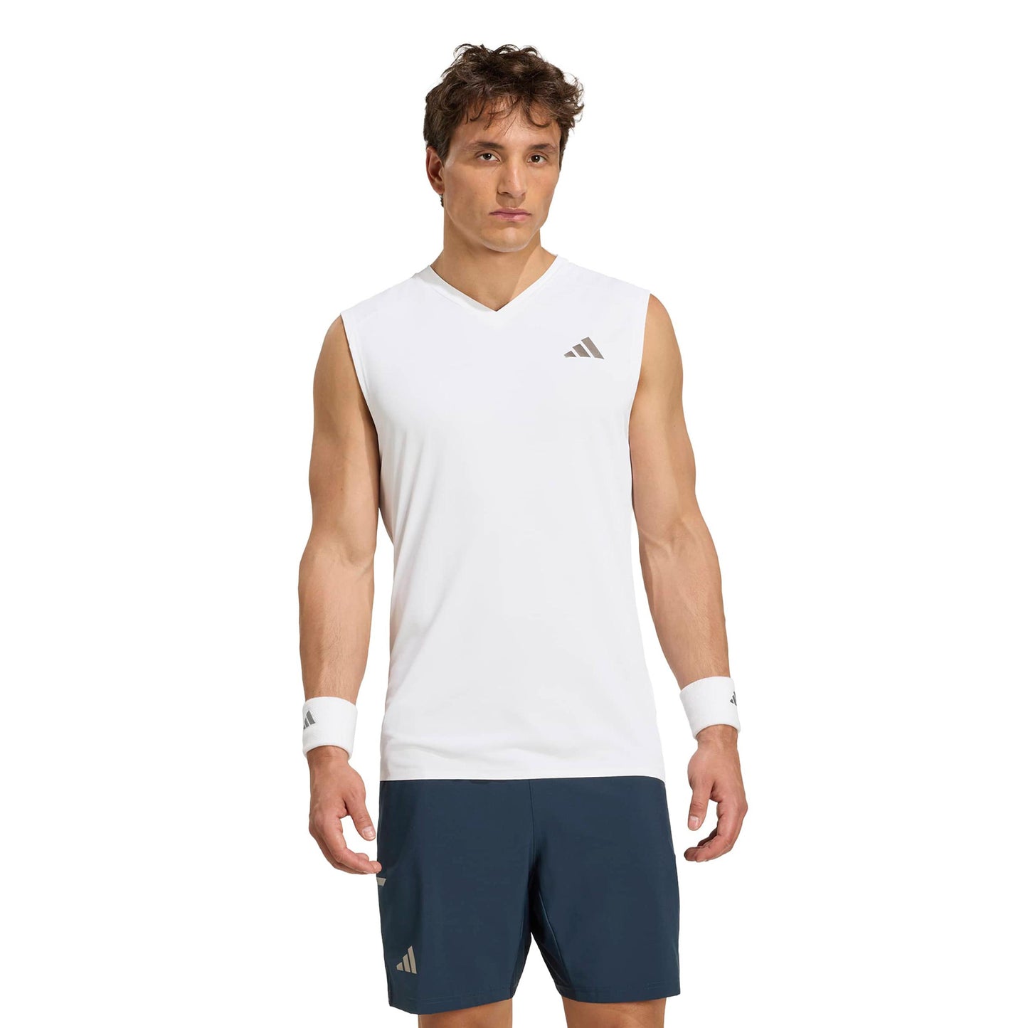 adidas Climacool Tanktop Heren - wit, zilver