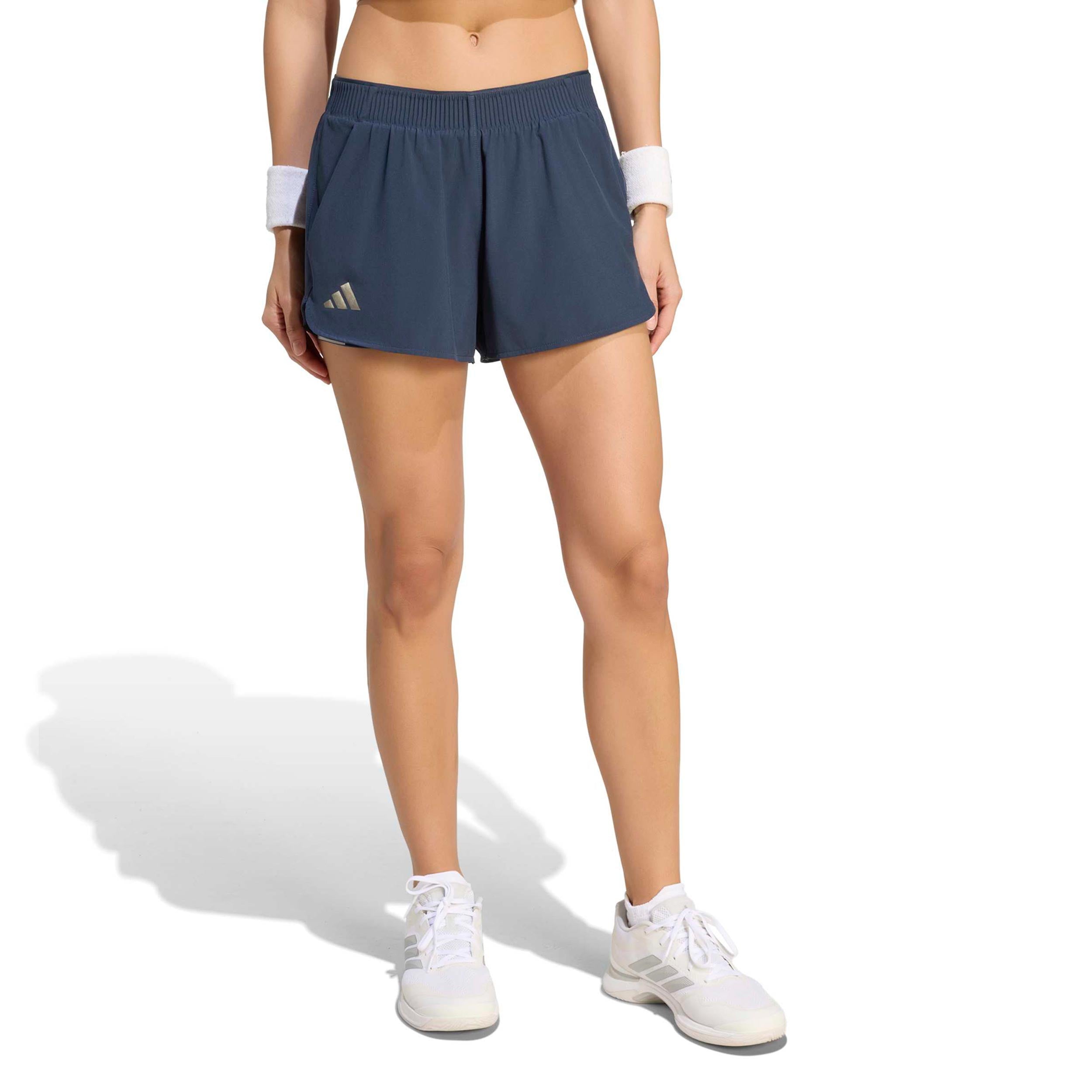 adidas Pro Shorts Femmes - bleu foncé