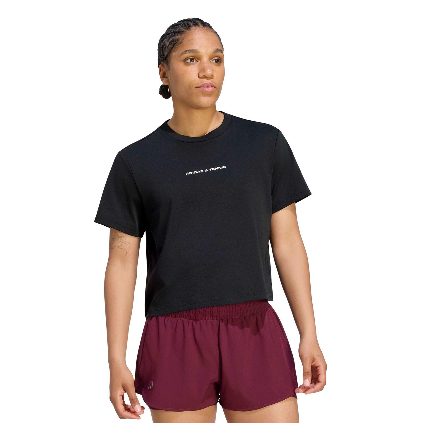adidas Graphic T-shirt Femmes - noir, blanc