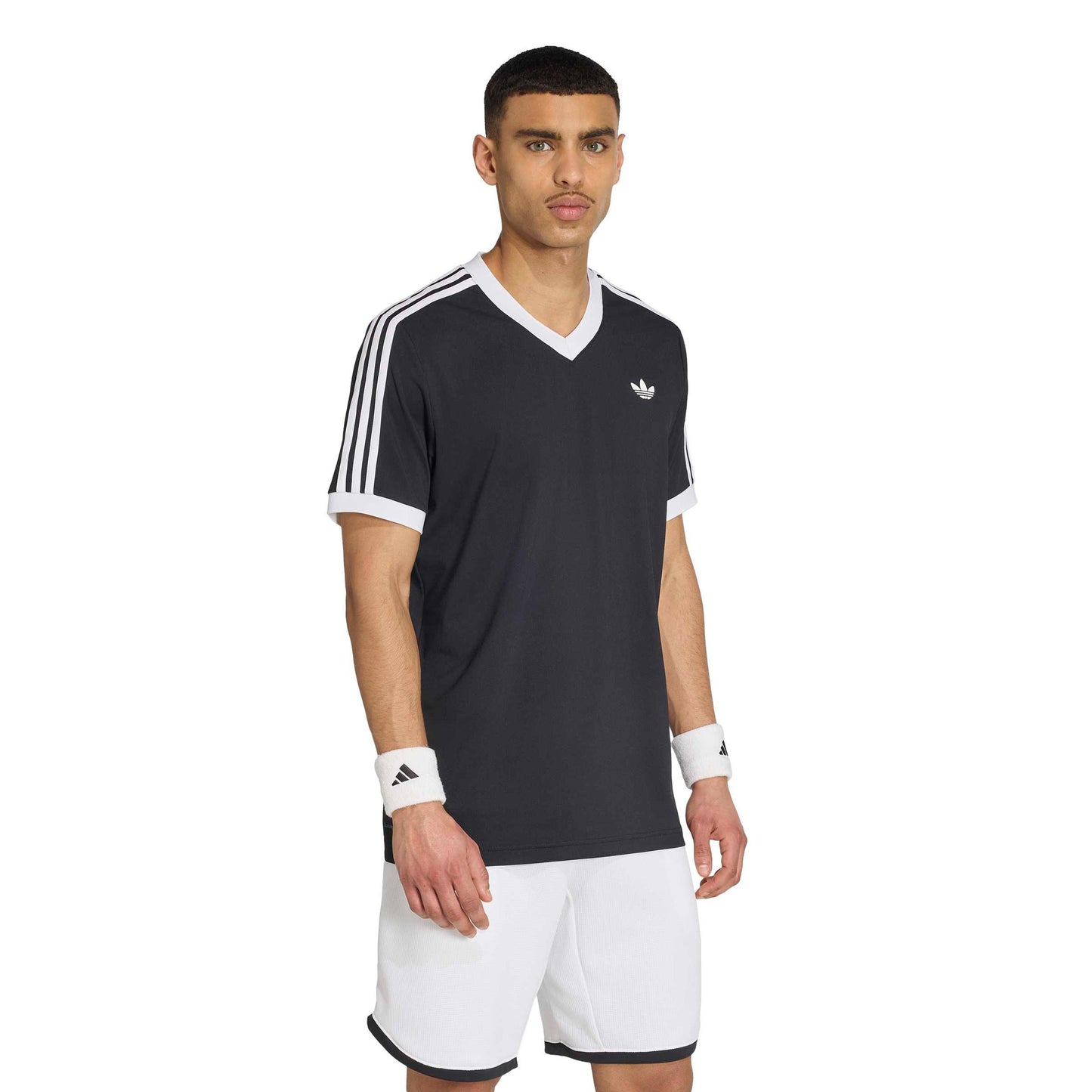 adidas Classics T-shirt Heren - zwart, wit