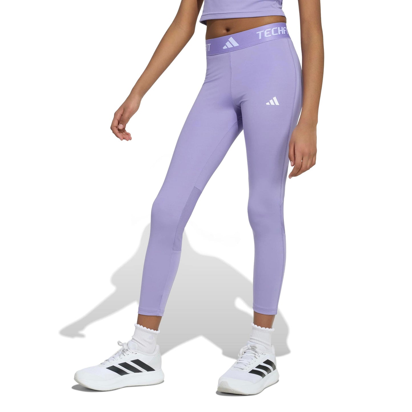 adidas 7/8 Tight Kinderen - mauve, wit
