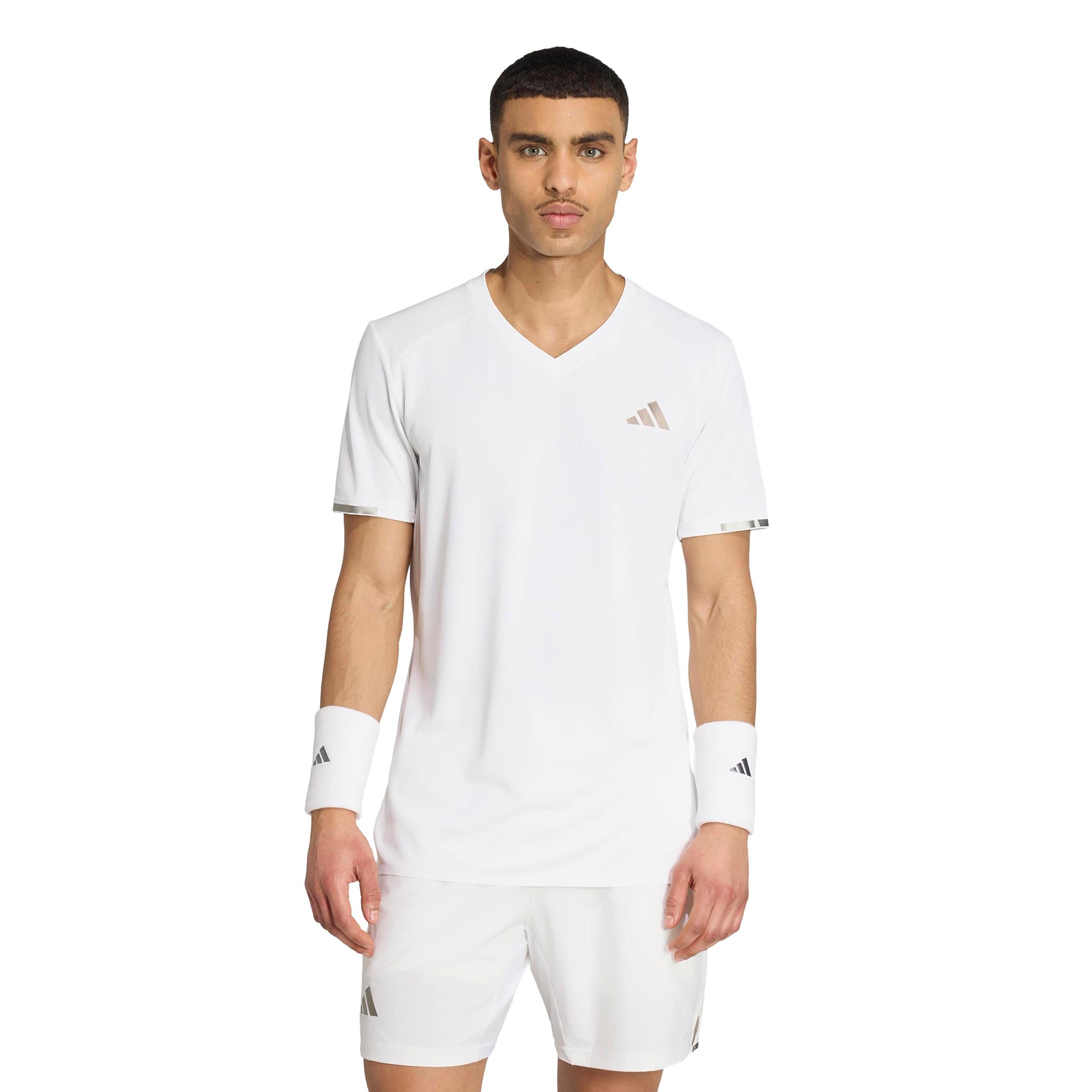 adidas Freelift Pro T-shirt Heren - wit, zilver