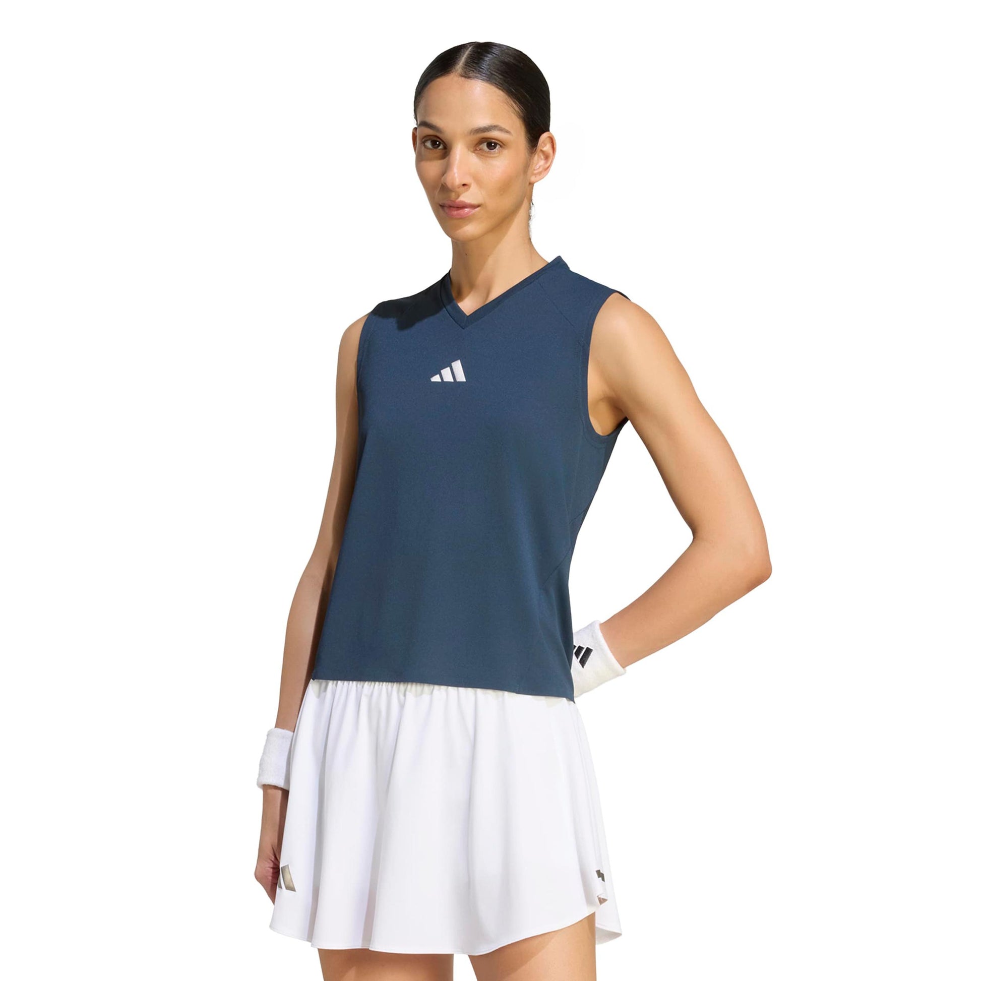 adidas Match Pro Débardeur tank top Femmes - bleu foncé
