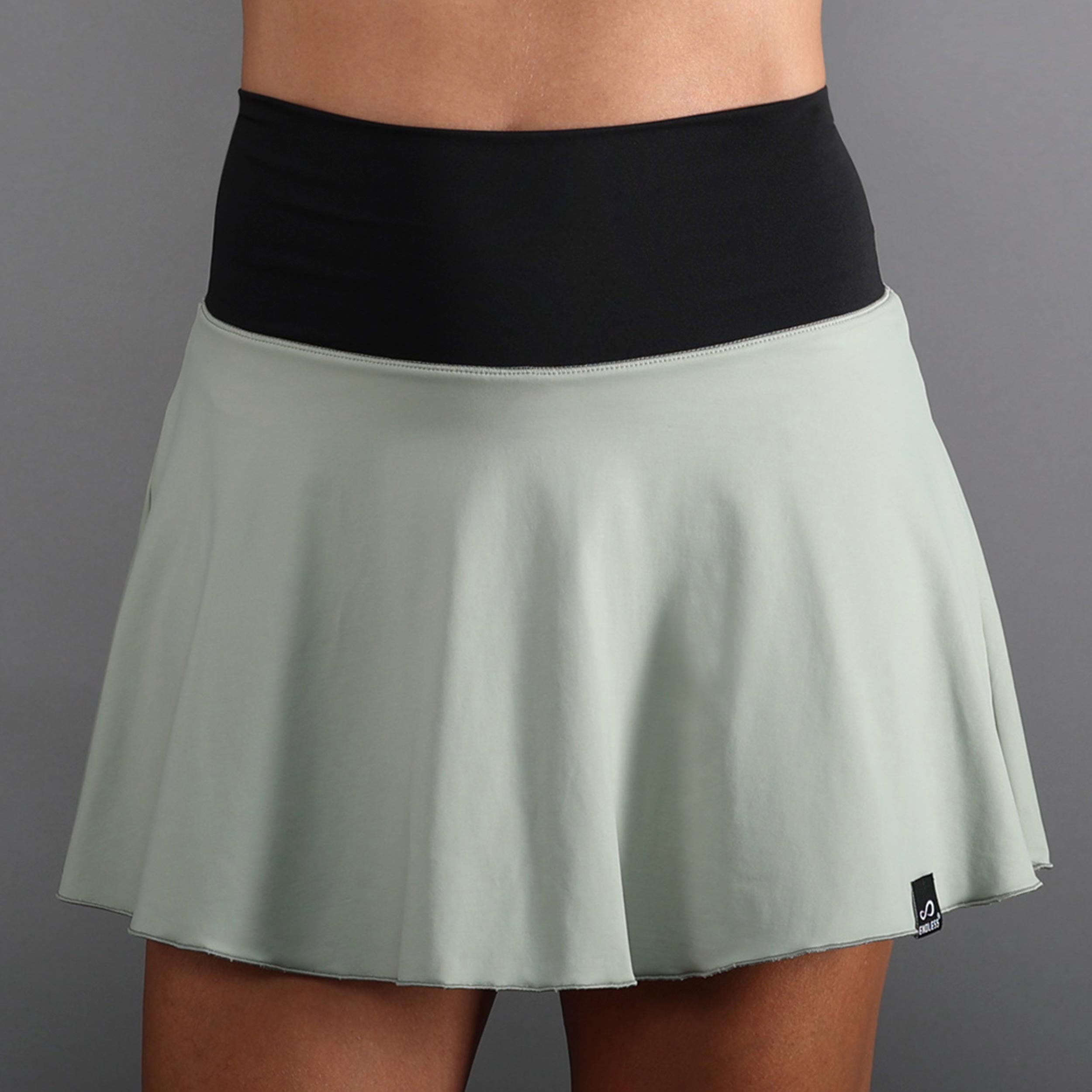 Endless LUX II Rok Dames - olijf, wit