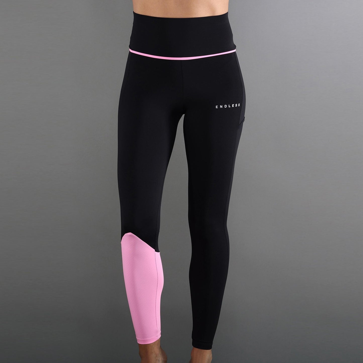 Endless VANITY POCKET Tight Dames - zwart, roze