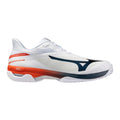 Wave Exceed Court Chaussure terre battue Hommes - blanc, bleu