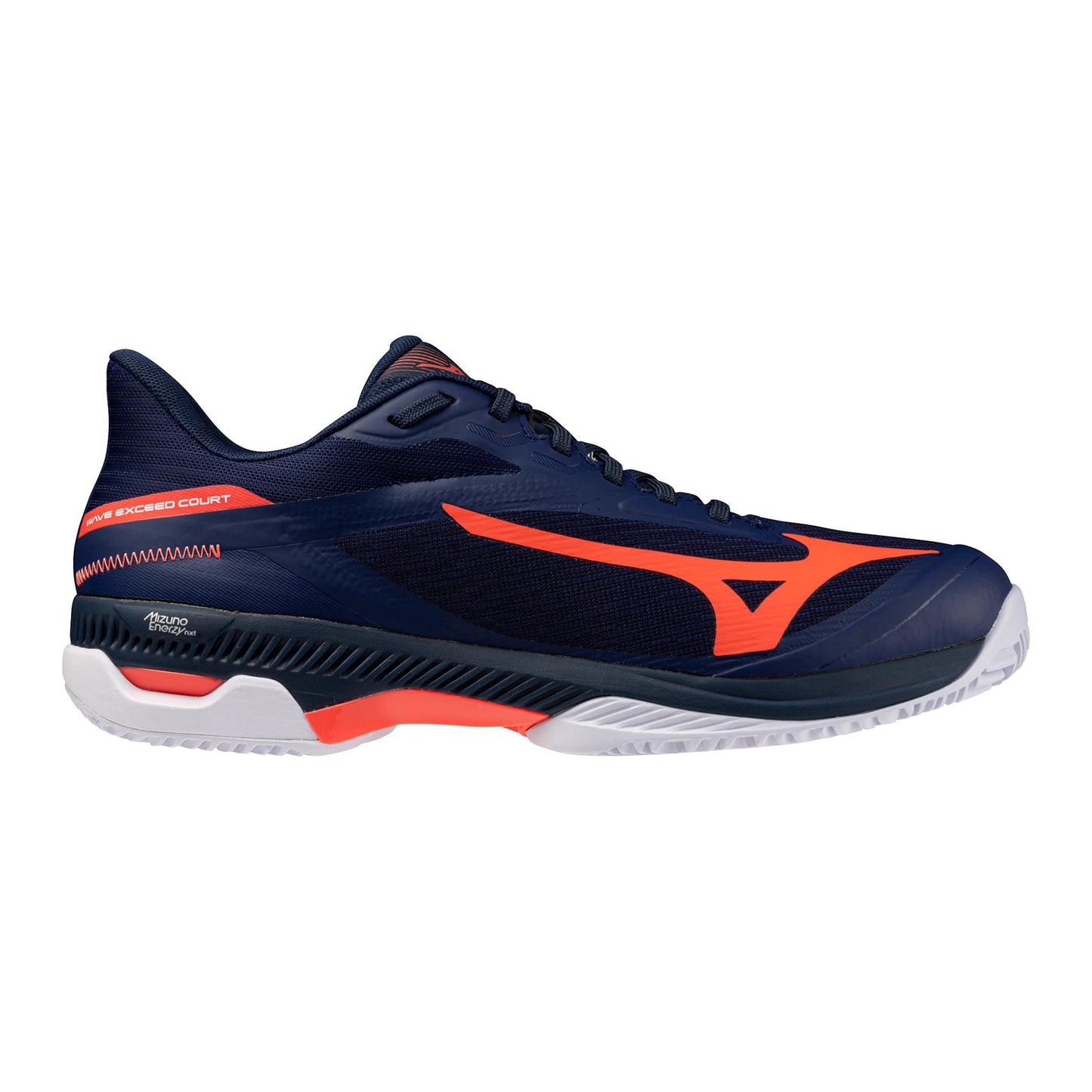 Mizuno Wave Exceed Court Chaussure terre battue Hommes - bleu foncé, orange
