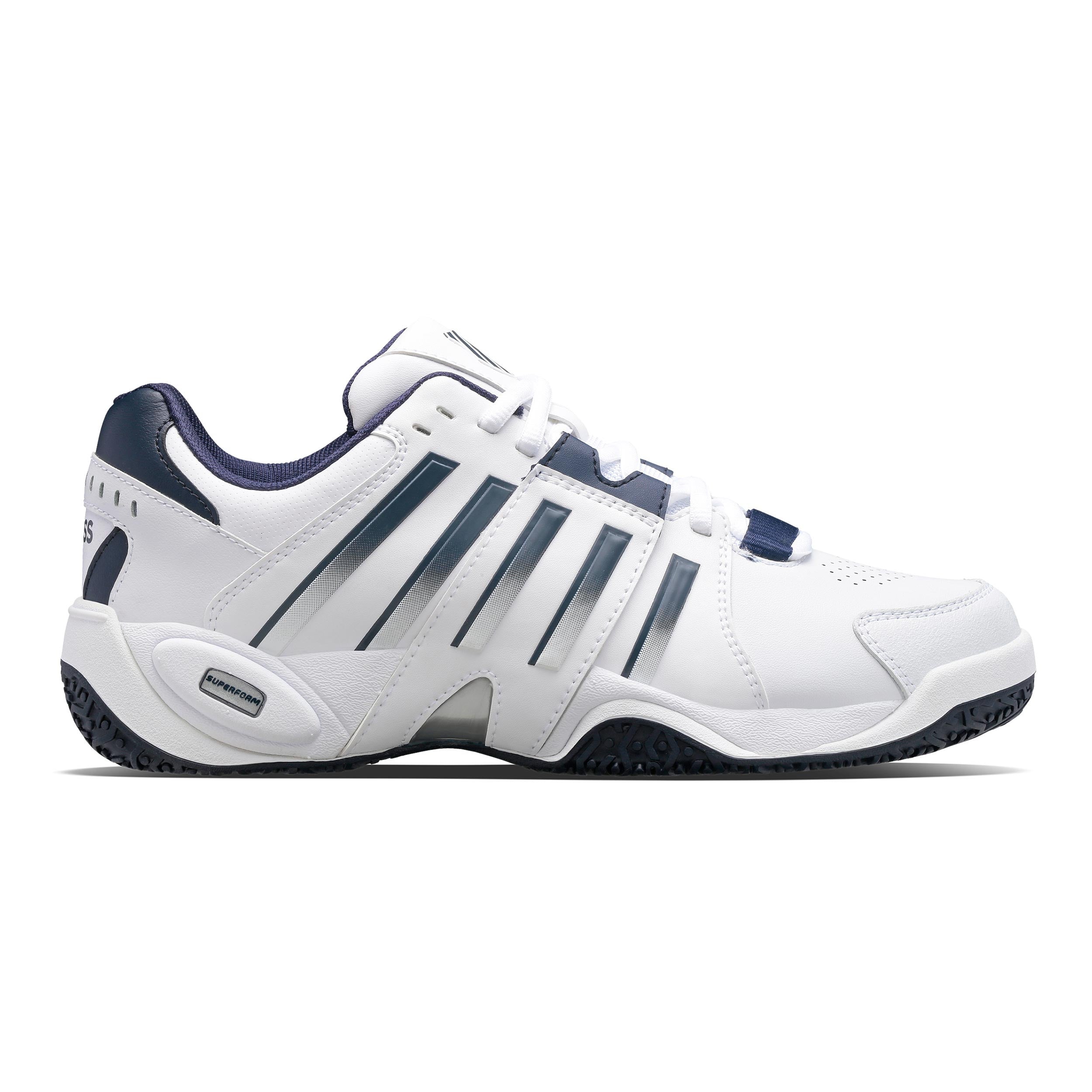 K-Swiss Accomplish IV Omni Allcourt schoen Heren - wit, donkerblauw