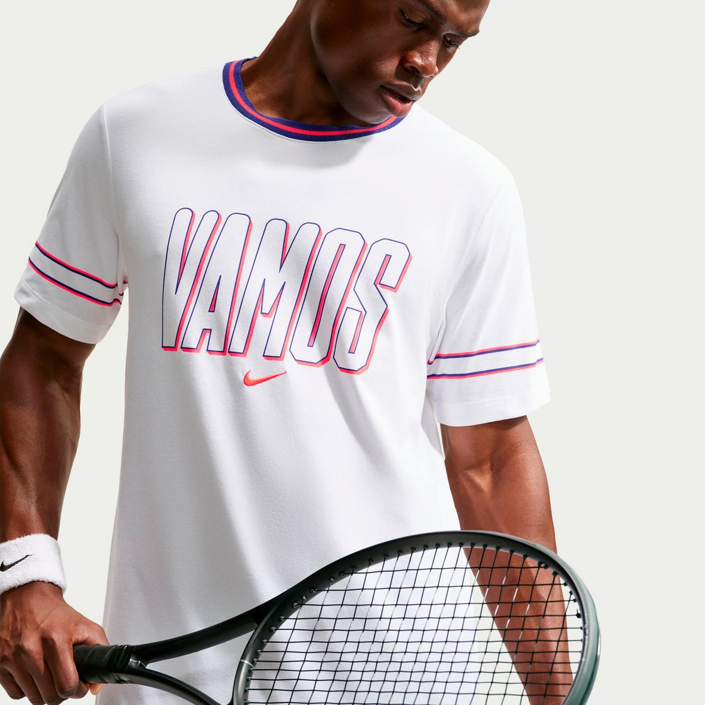 Nike Court Dri-Fit T-shirt Heren - wit