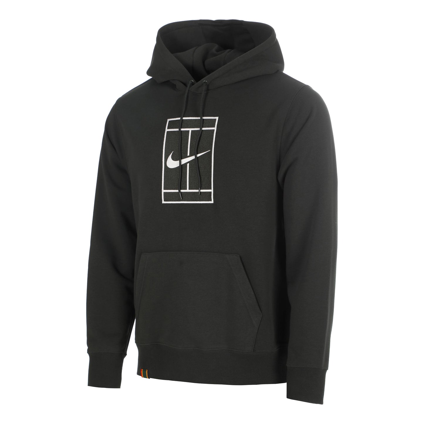 Nike Court Sweater met capuchon Heren - donkergrijs