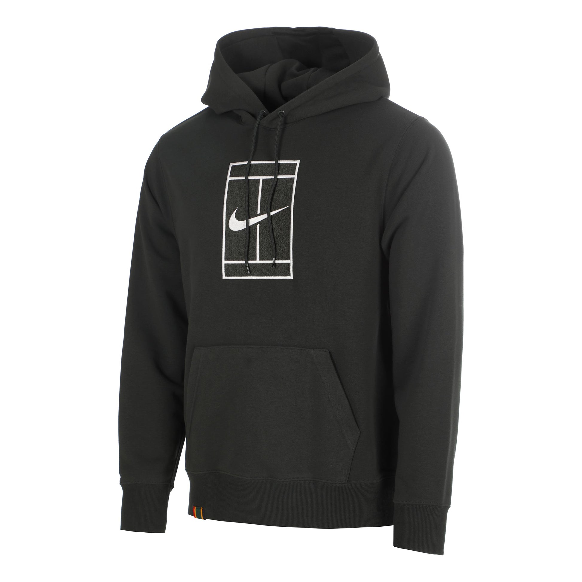 Nike Court Sweater met capuchon Heren - donkergrijs