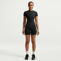 One Fitted T-shirt Dames - zwart