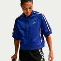 Court Slam Trainingsjack Dames - donkerblauw, zwart