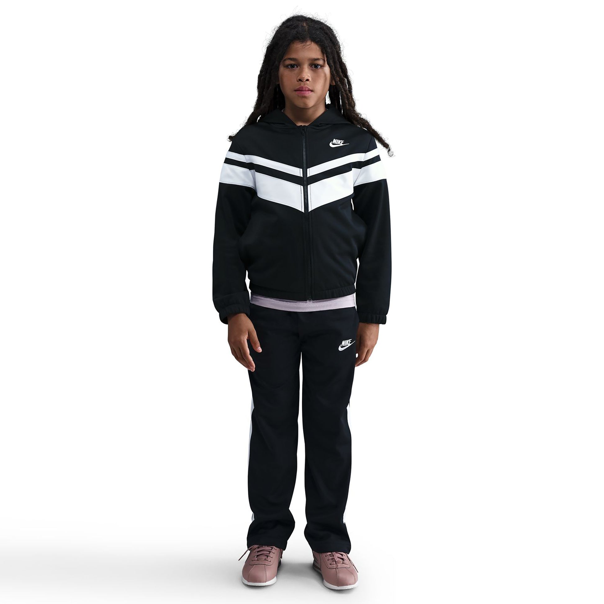Nike Sportswear Survêtement Enfants - noir, blanc