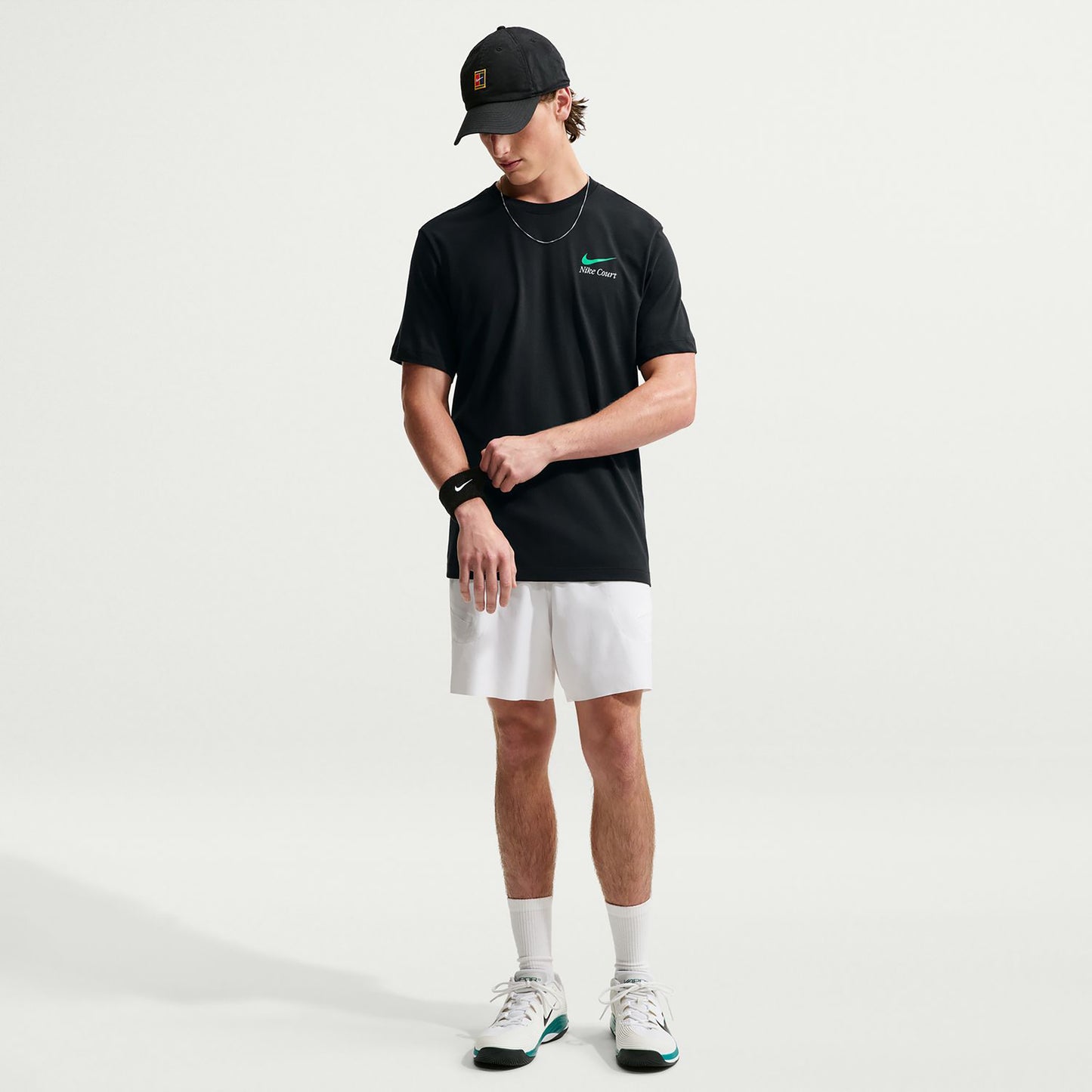 Nike Court Dri-Fit T-shirt Hommes - noir