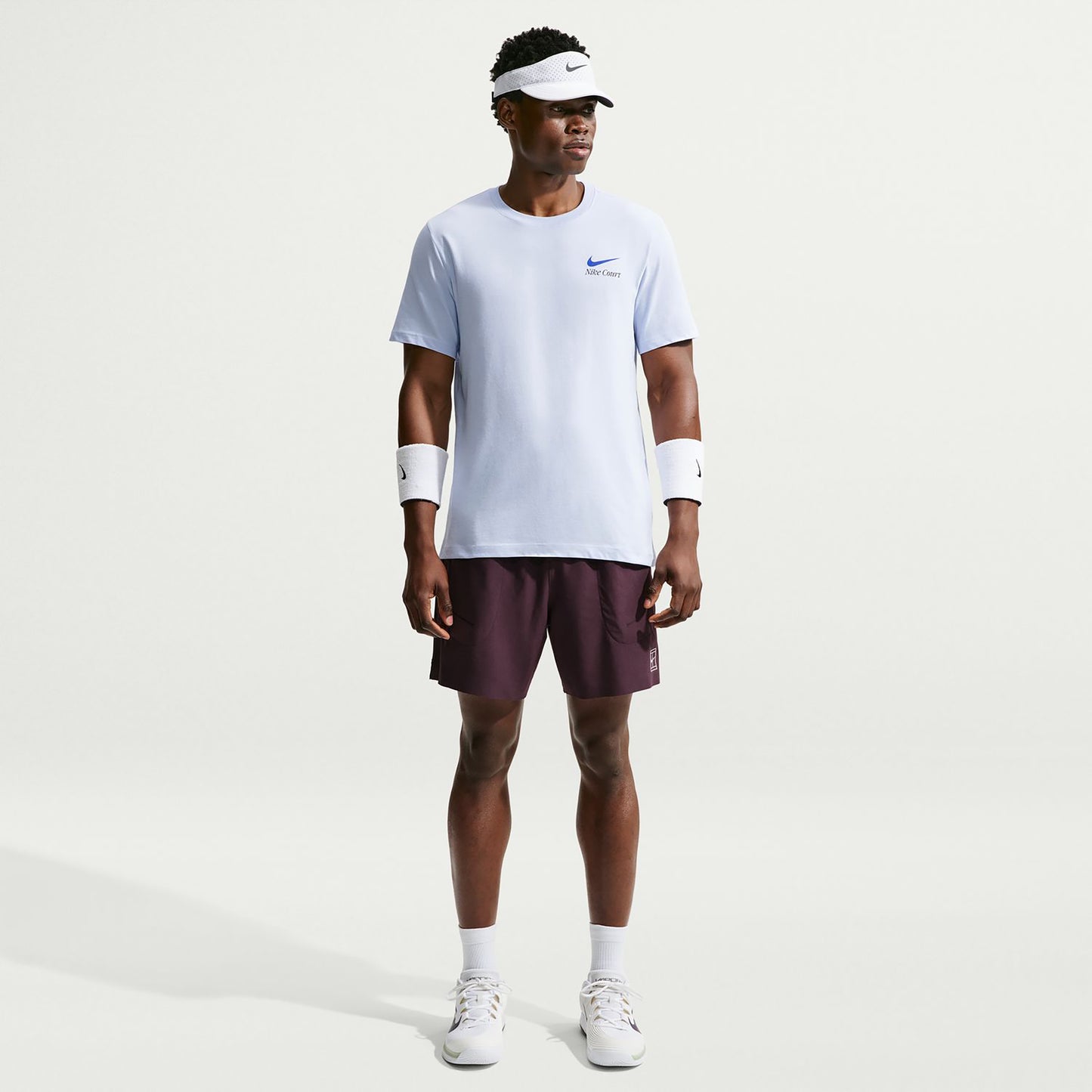 Nike Court Dri-Fit T-shirt Hommes - lilas
