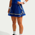 Court Slam Rok Dames - donkerblauw, wit
