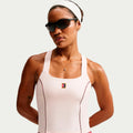 Court Débardeur tank top Femmes - blanc cassé