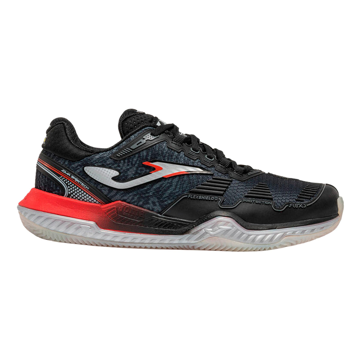 Joma Point Chaussure terre battue Hommes - noir, rouge