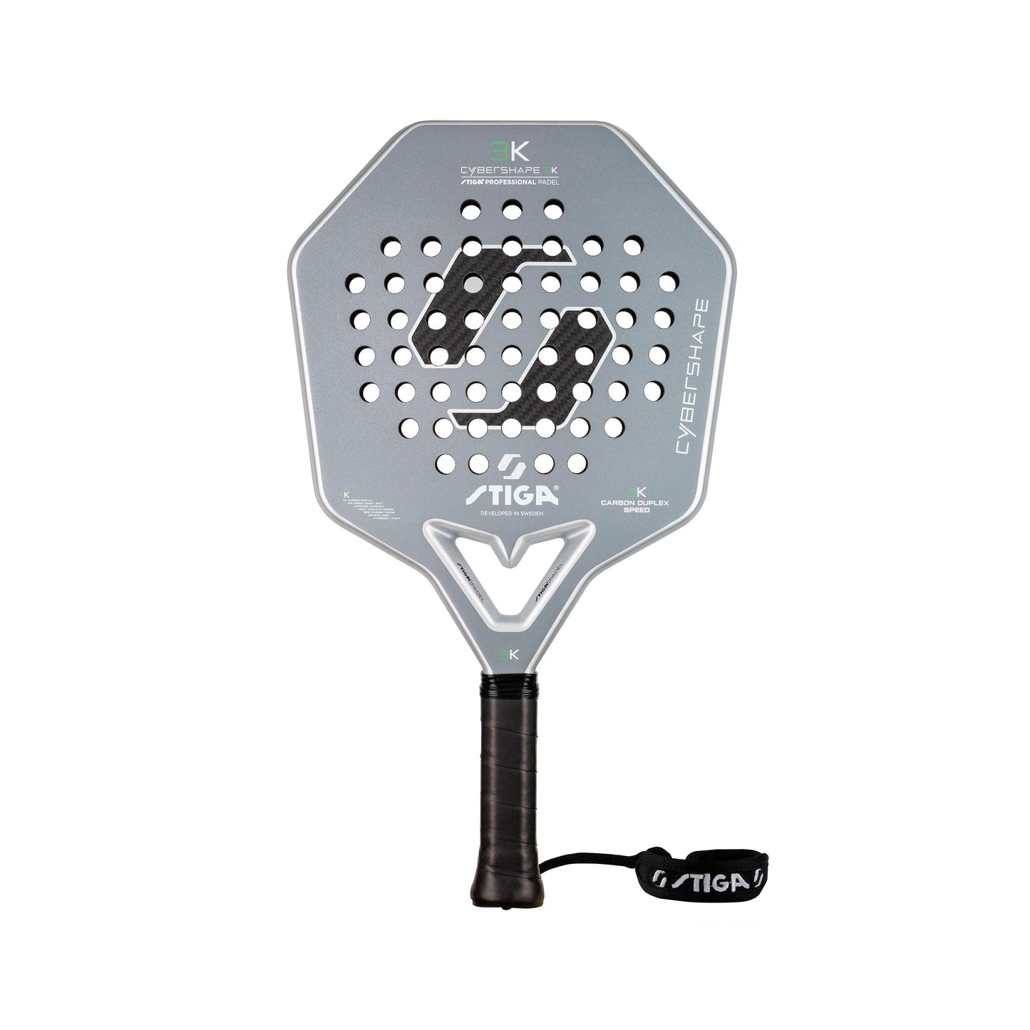 Stiga 3K 2 Cybershape Padel racket Testrackets