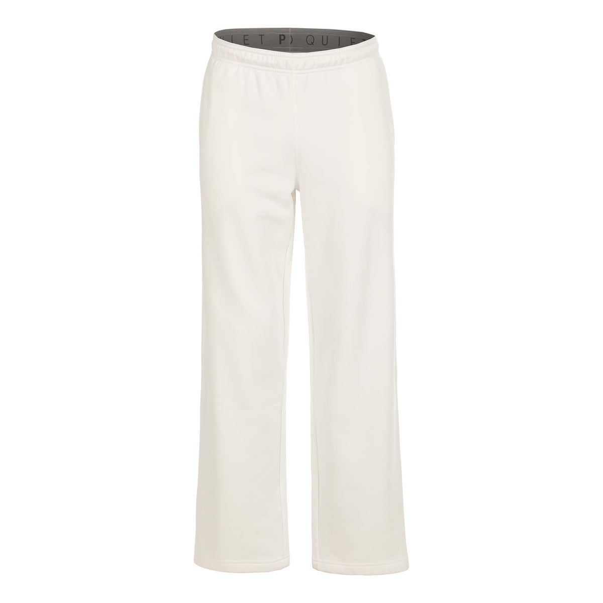 Quiet Please Straight Leg Trainingsbroek Unisex - crème