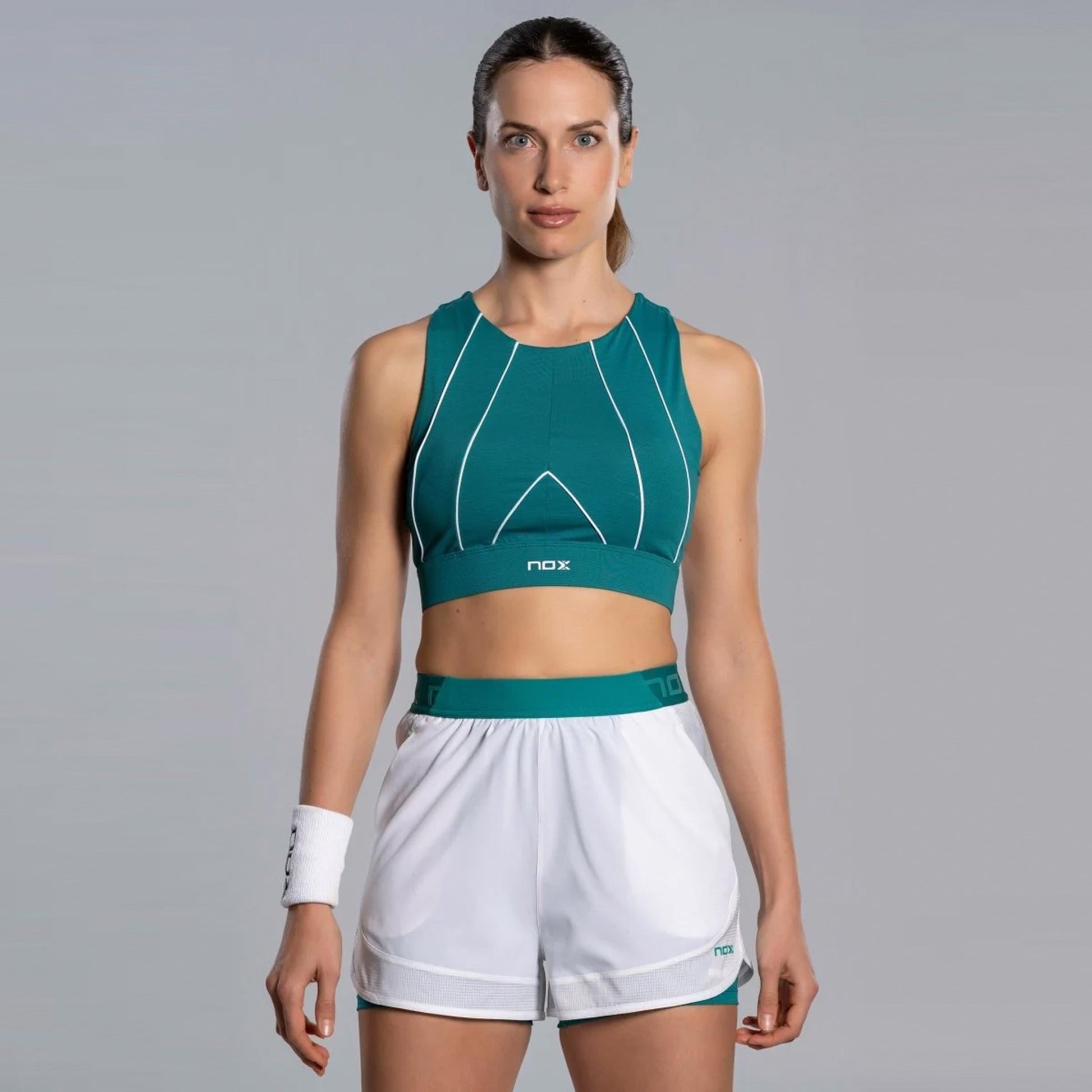 NOX Pro Tanktop Dames - blauwgroen