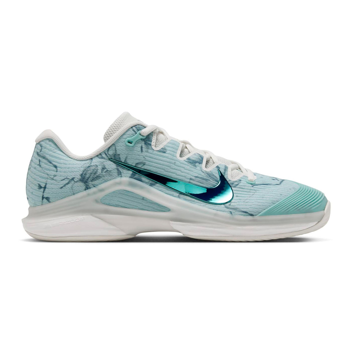 Nike Vapor 12 Premium Allcourt schoen Heren - turkoois, crème