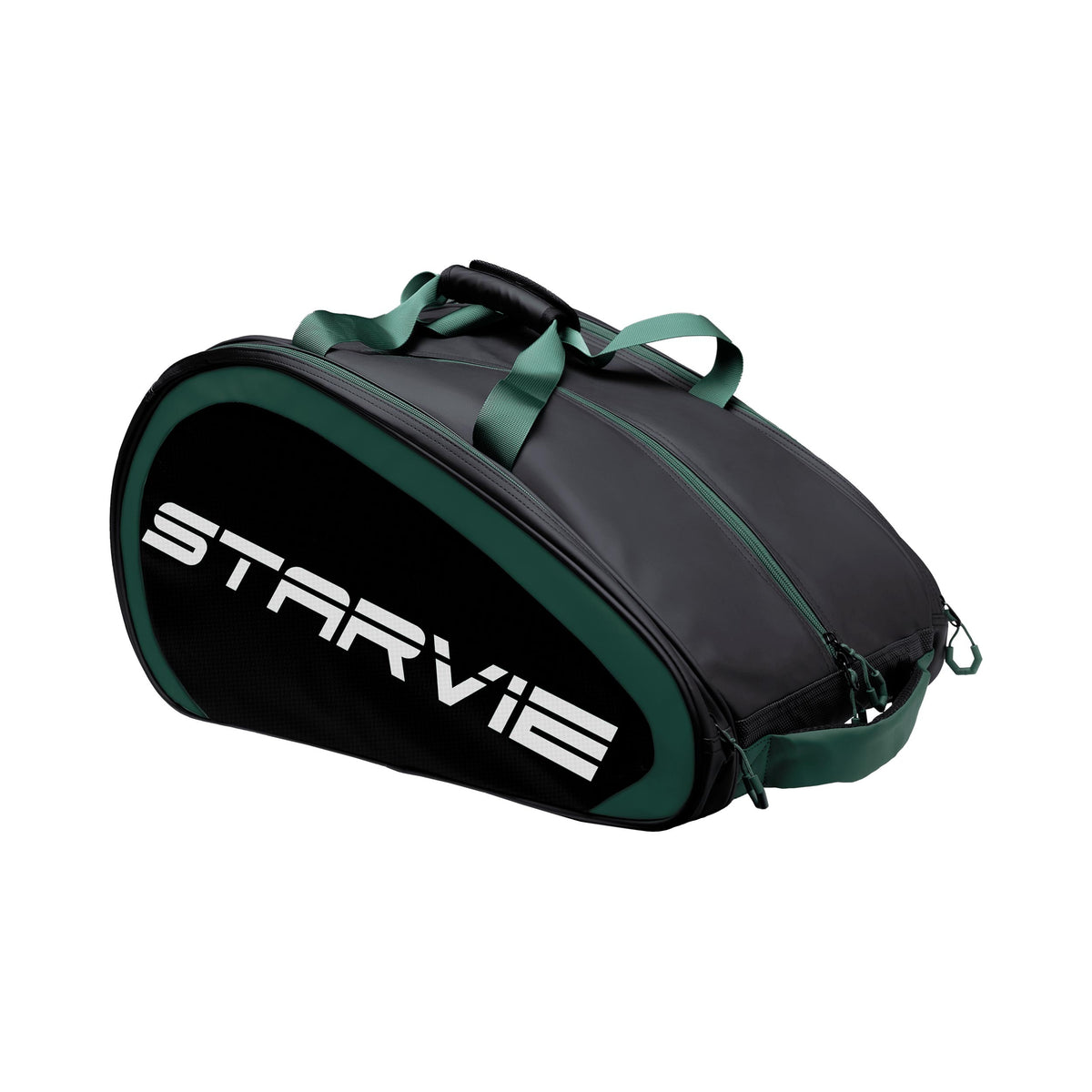 Starvie Pro Master Sac de padel - noir, vert olive