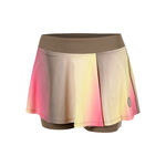 BIDI BADU Kleding BIDI BADU Spectrum Printed Wavy Rok Dames-Bruin,Geel