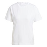 adidas T-shirt adidas D4T T-shirt Dames-wit