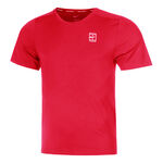 Nike Kleding Nike Court Dri-Fit Advantage T-shirt Heren-Rood,Wit