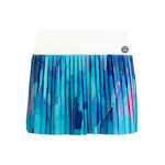 BIDI BADU Kleding BIDI BADU Lowey Tech Plissee Rok Dames-Wit,Lichtblauw